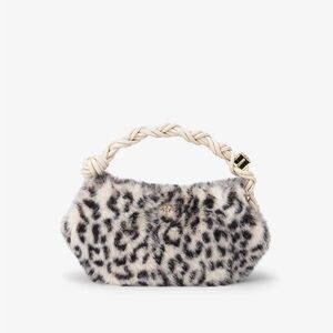 BNWT GANNI Leopard Bou Bag